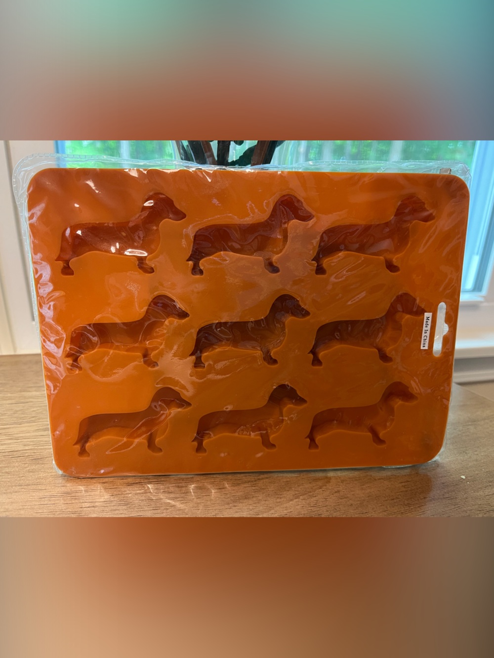 Silicone Dachshund Ice Cube Tray - brand new never used